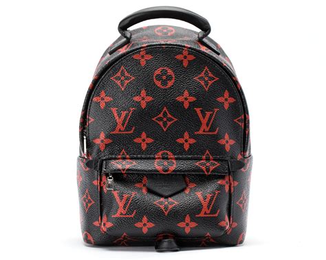 red and black louis vuitton mini backpack|louis vuitton cooler backpack.